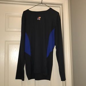 Long sleeve KU Workout Shirt